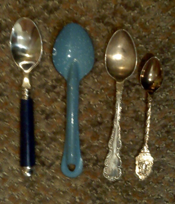Four spoons